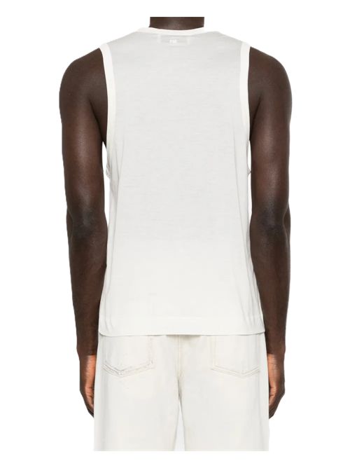 Ami paris canotta white cream Ami Paris | HTP820.JE0211136 WHITE CREAM